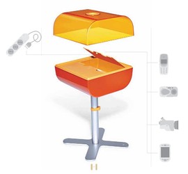 Cargador mesa para teléfonos