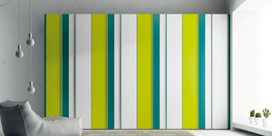 Armario rallas color