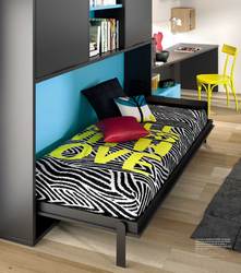 Detalle cama abatible