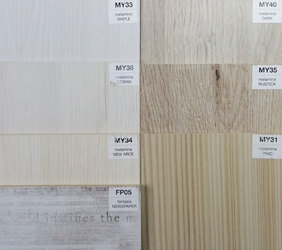 Acabados color madera