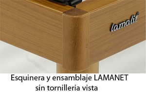 Esquinera de madera