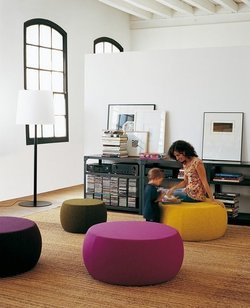 Pouf Laika redondo